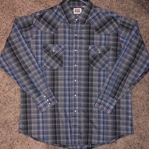 ELY Cattleman Pearl Snap Button Down
